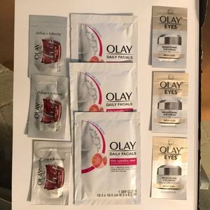 FREE Olay samples (9) brand new